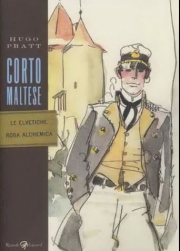 Corto Maltese (En italien, Editions Rizzoli /Lizard poche N&B - 2013) - tome 23 - Le elvetiche - Rosa alchemica