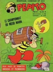 Pepito (Petit format - 1ère série) - tome 223 - Le championnat du noeud marin, 1ère partie