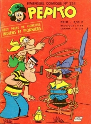 Pepito (Petit format - 1ère série) - tome 224 - Le championnat du nœud marin, 2ème partie