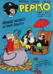 Pepito (Petit format - 1ère série) - tome 235 - Grandes vacances et court-bouillon, 1ère partie