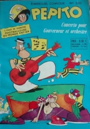 Pepito (Petit format - 1ère série) - tome 240 - Concerto pour gouverneur et orchestre