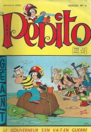 Pepito géant (1ère série) - tome 4 - Le gouverneur s'en va-t-en guerre