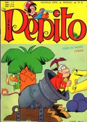 Pepito géant (1ère série) - tome 5 - Cartes bidons et doublons en fer-blanc