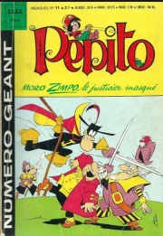 Pepito géant (1ère série) - tome 11 - Moro Zimpo, le justicier masqué.