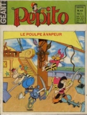 Pepito géant (1ère série) - tome 42 - Le poulpe à vapeur