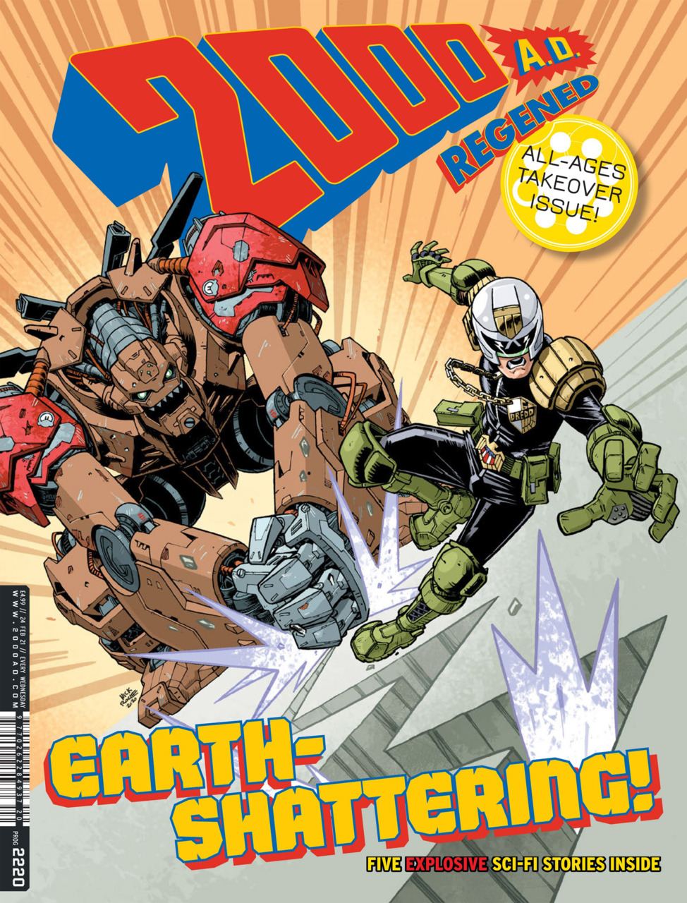 2000 AD (1977)(V.O. anglais) - 2000 AD n°2220