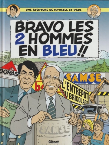S rie BD Une Aventure De Patrice Et Paul Bravo Les 2 Hommes En Bleu