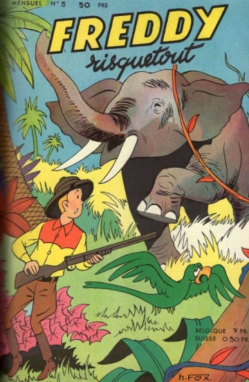 Freddy Risquetout (Petit format - 1ère série) - tome 5 - Johnny Fladd et les 6 trophées