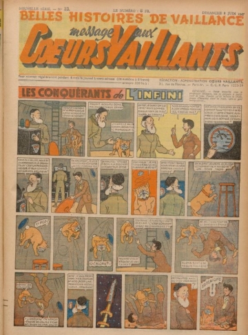 Coeurs Vaillants (Périodique - Année 1947) - Coeurs vaillants n°23