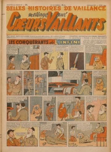 Coeurs Vaillants (Périodique - Année 1947) - Coeurs vaillants n°24