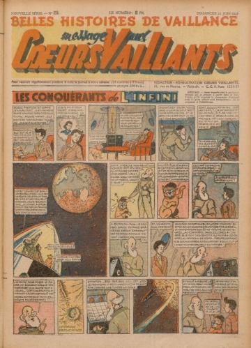 Coeurs Vaillants (Périodique - Année 1947) - Coeurs vaillants n°25