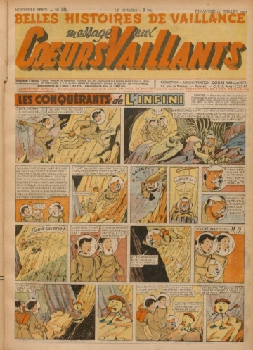 Coeurs Vaillants (Périodique - Année 1947) - Coeurs vaillants n°28