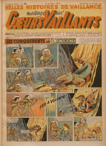 Coeurs Vaillants (Périodique - Année 1947) - Coeurs vaillants n°29