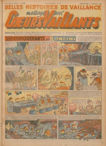 Coeurs Vaillants (Périodique - Année 1947) - Coeurs vaillants n°30
