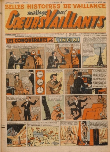 Coeurs Vaillants (Périodique - Année 1947) - Coeurs vaillants n°33