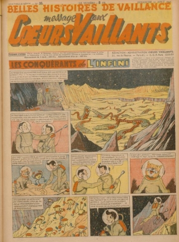 Coeurs Vaillants (Périodique - Année 1947) - Coeurs vaillants n°35