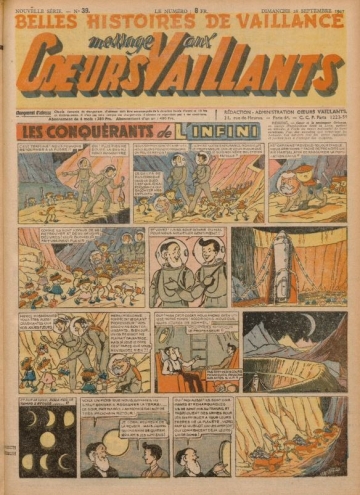 Coeurs Vaillants (Périodique - Année 1947) - Coeurs vaillants n°39