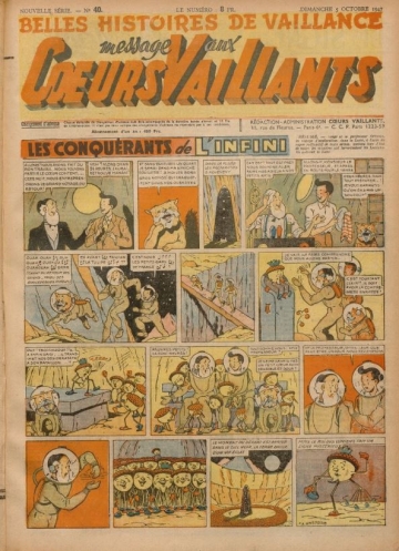 Coeurs Vaillants (Périodique - Année 1947) - Coeurs vaillants n°40