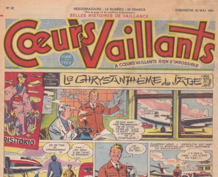 Coeurs Vaillants (Périodique - Année 1954) - Coeurs vaillants n°22