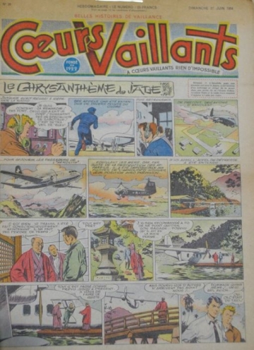 Coeurs Vaillants (Périodique - Année 1954) - Coeurs vaillants n°26