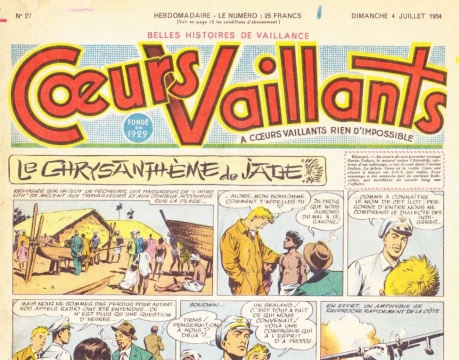 Coeurs Vaillants (Périodique - Année 1954) - Coeurs vaillants n°27