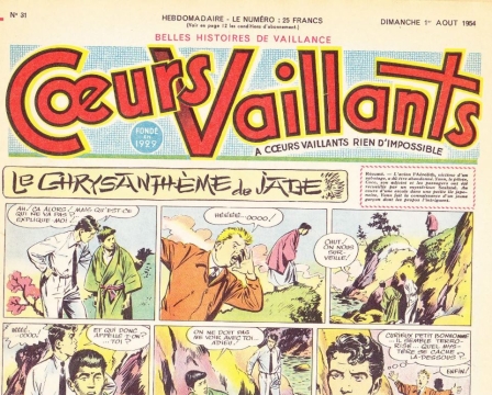 Coeurs Vaillants (Périodique - Année 1954) - Coeurs vaillants n°31