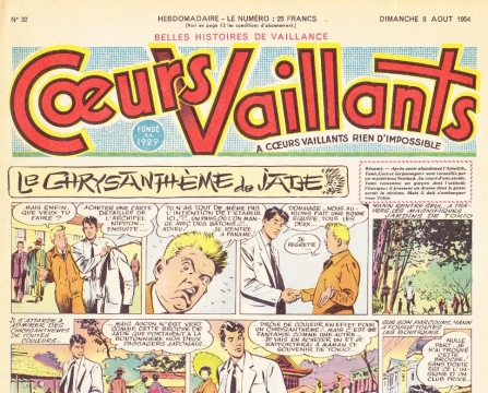Coeurs Vaillants (Périodique - Année 1954) - Coeurs vaillants n°32