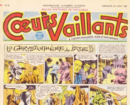 Coeurs Vaillants (Périodique - Année 1954) - Coeurs vaillants n°35