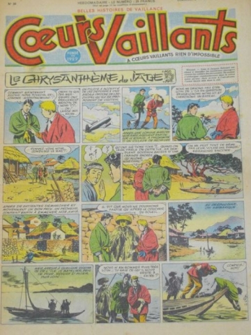 Coeurs Vaillants (Périodique - Année 1954) - Coeurs vaillants n°38
