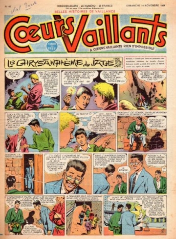 Coeurs Vaillants (Périodique - Année 1954) - Coeurs vaillants n°46