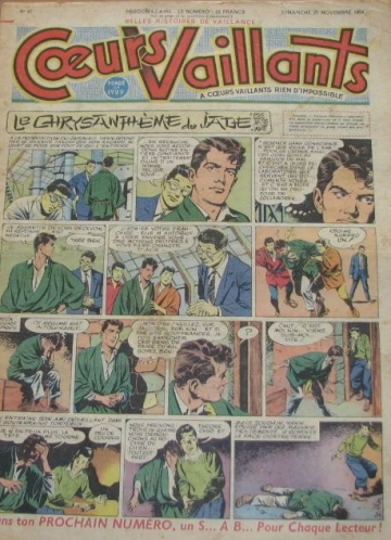 Coeurs Vaillants (Périodique - Année 1954) - Coeurs vaillants n°47
