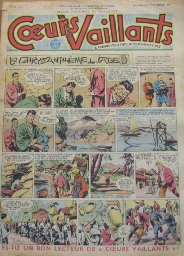 Coeurs Vaillants (Périodique - Année 1954) - Coeurs vaillants n°49