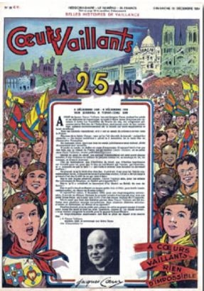Coeurs Vaillants (Périodique - Année 1954) - Coeurs vaillants n°50