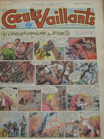 Coeurs Vaillants (Périodique - Année 1955) - Coeurs vaillants n°6