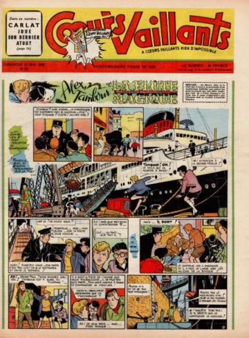 Coeurs Vaillants (Périodique - Année 1956) - Coeurs vaillants n°22