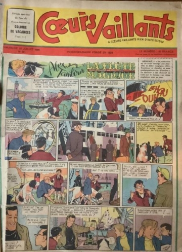 Coeurs Vaillants (Périodique - Année 1956) - Coeurs vaillants n°24