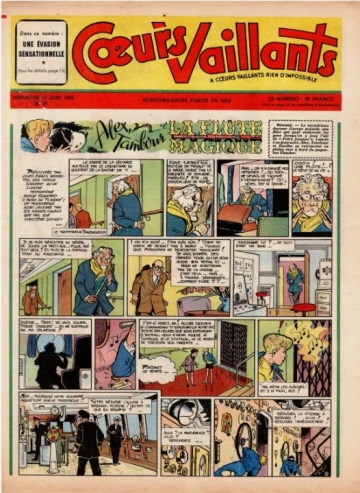 Coeurs Vaillants (Périodique - Année 1956) - Coeurs vaillants n°25