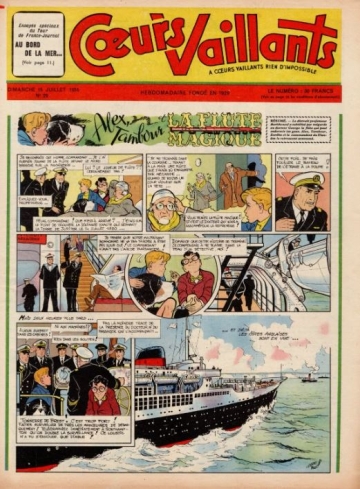 Coeurs Vaillants (Périodique - Année 1956) - Coeurs vaillants n°29