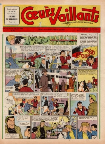 Coeurs Vaillants (Périodique - Année 1956) - Coeurs vaillants n°30