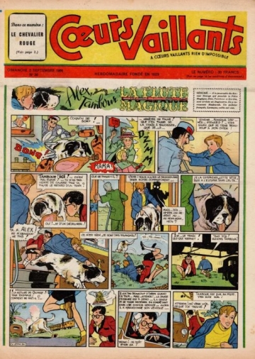Coeurs Vaillants (Périodique - Année 1956) - Coeurs vaillants n°36