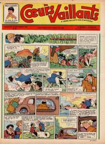 Coeurs Vaillants (Périodique - Année 1956) - Coeurs vaillants n°38