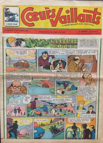 Coeurs Vaillants (Périodique - Année 1956) - Coeurs vaillants n°39