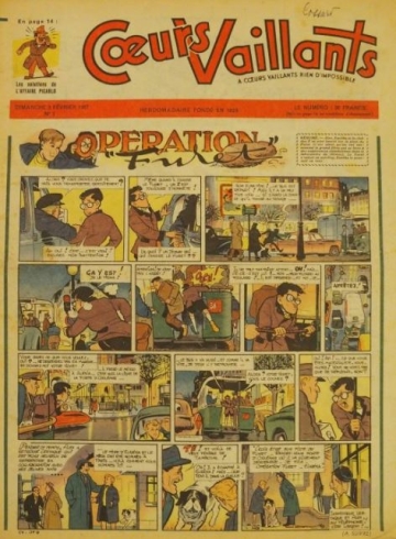 Coeurs Vaillants (Périodique - Année 1957) - Coeurs vaillants n°5