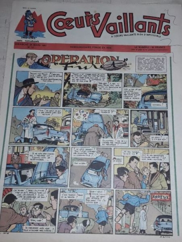 Coeurs Vaillants (Périodique - Année 1957) - Coeurs vaillants n°12