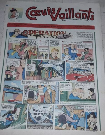 Coeurs Vaillants (Périodique - Année 1957) - Coeurs vaillants n°15