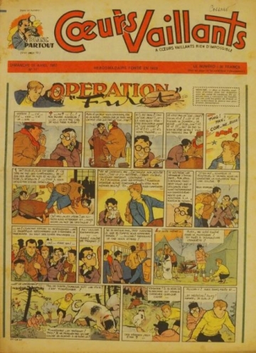 Coeurs Vaillants (Périodique - Année 1957) - Coeurs vaillants n°17