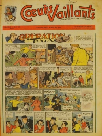 Coeurs Vaillants (Périodique - Année 1957) - Coeurs vaillants n°19