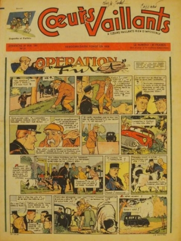 Coeurs Vaillants (Périodique - Année 1957) - Coeurs vaillants n°21