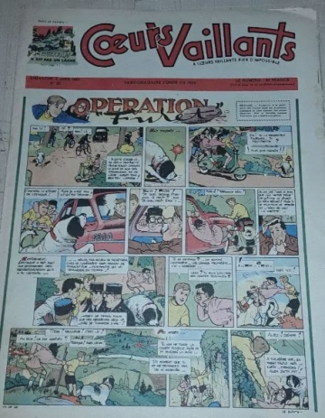 Coeurs Vaillants (Périodique - Année 1957) - Coeurs vaillants n°22