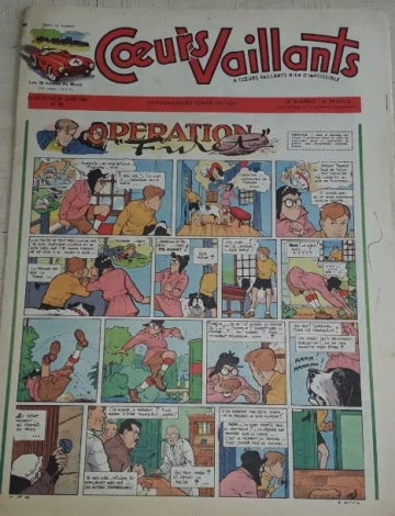 Coeurs Vaillants (Périodique - Année 1957) - Coeurs vaillants n°25